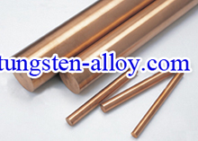 tungsten copper alloy rod picture